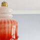 Vintage opaline pendant light
