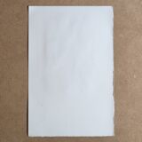 Original abstract black white pink screenprint, Signed artist's proof