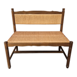 Beech straw bench 1970