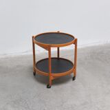 Serving trolley with reversible trays by Hans Bølling for Torben Ørskov, 1960s