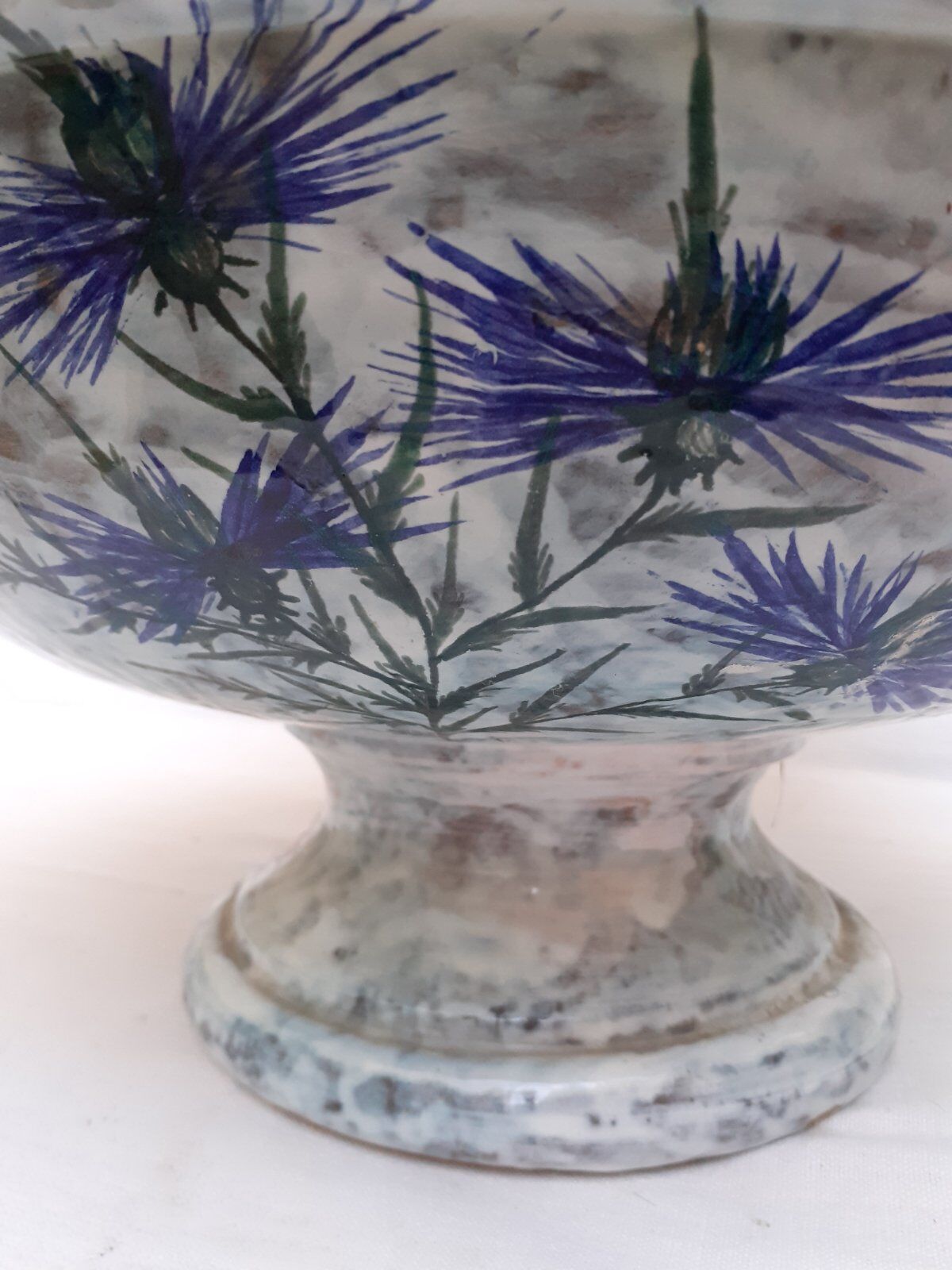 Signed ceramic standing cut