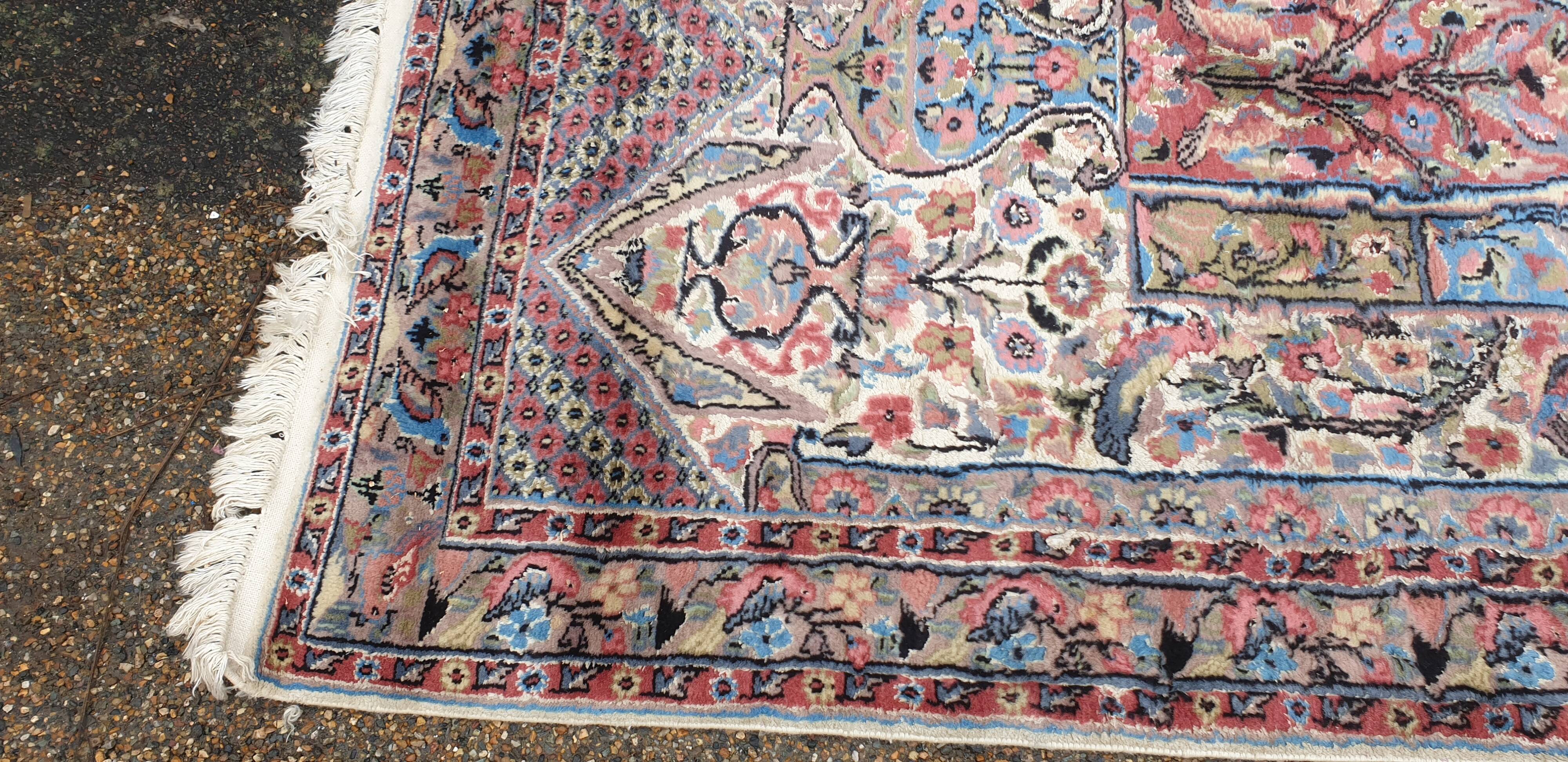 Tapis d'Orient laine de soie