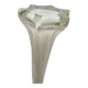 Vintage Twisted Opaline Vase, 1970s