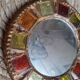 Mirror irena jaworska 70's vintage student of line vautrin