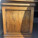 Antique oak sideboard – Carved – Very good condition