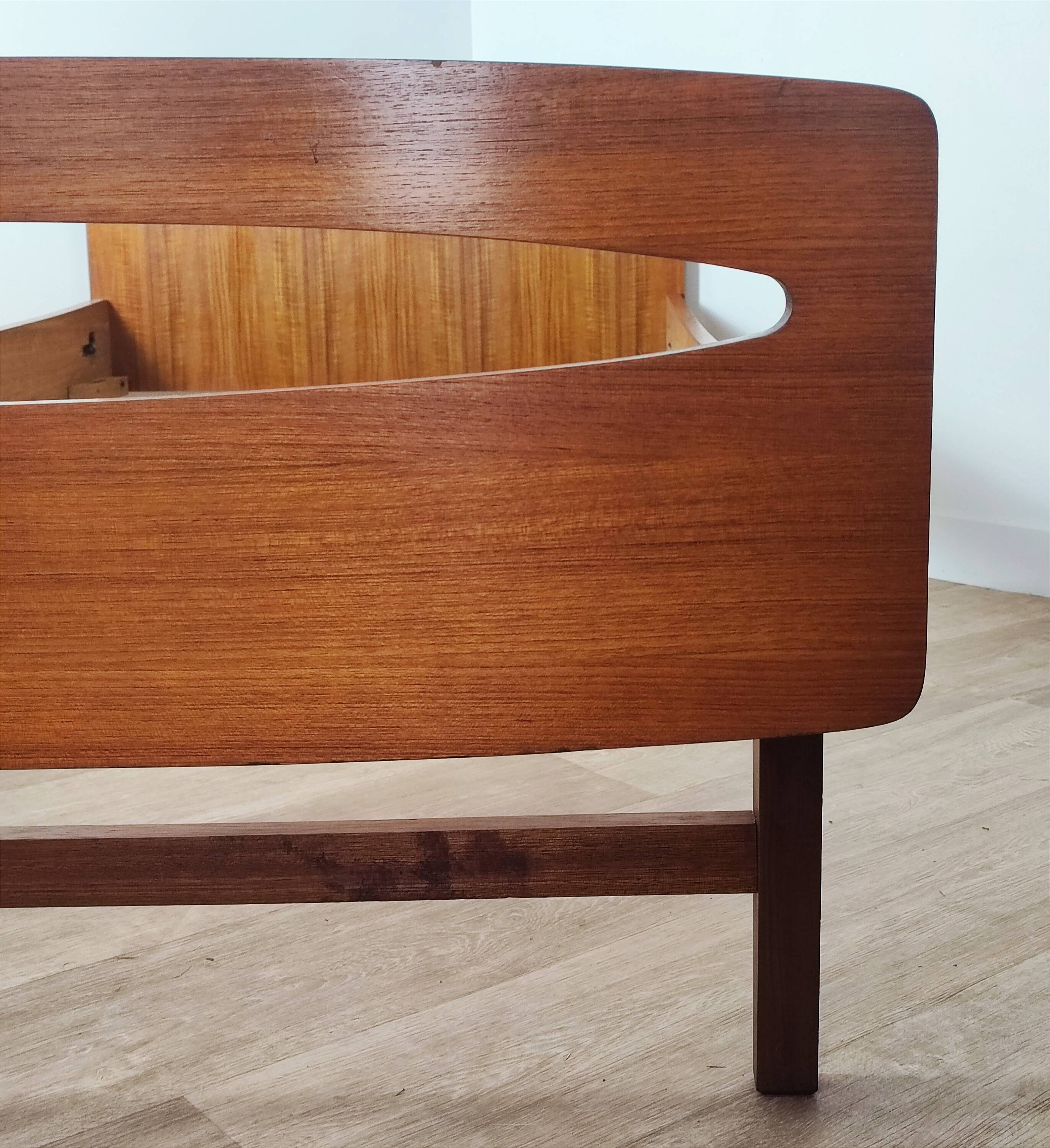 Vintage Scandinavian style bed