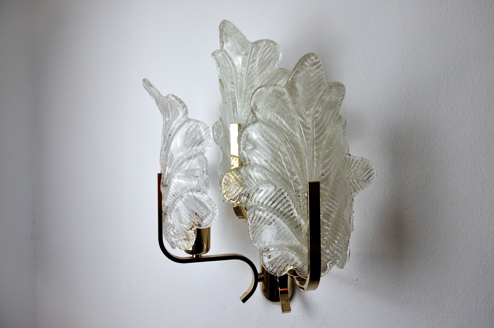 Carl Fagerlund wall lamp, 3 arms, Austria 1970