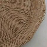 Set of 3 Vintage Rattan Baskets