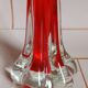 Blown glass soliflore in Murano style