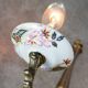 Mid-Century Italian Brass and Ceramic Sconce, set of 2
