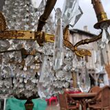 hot air balloon style tassel chandelier