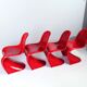 1st edition vintage Panton Chairs 1968 Herman Miller Collection