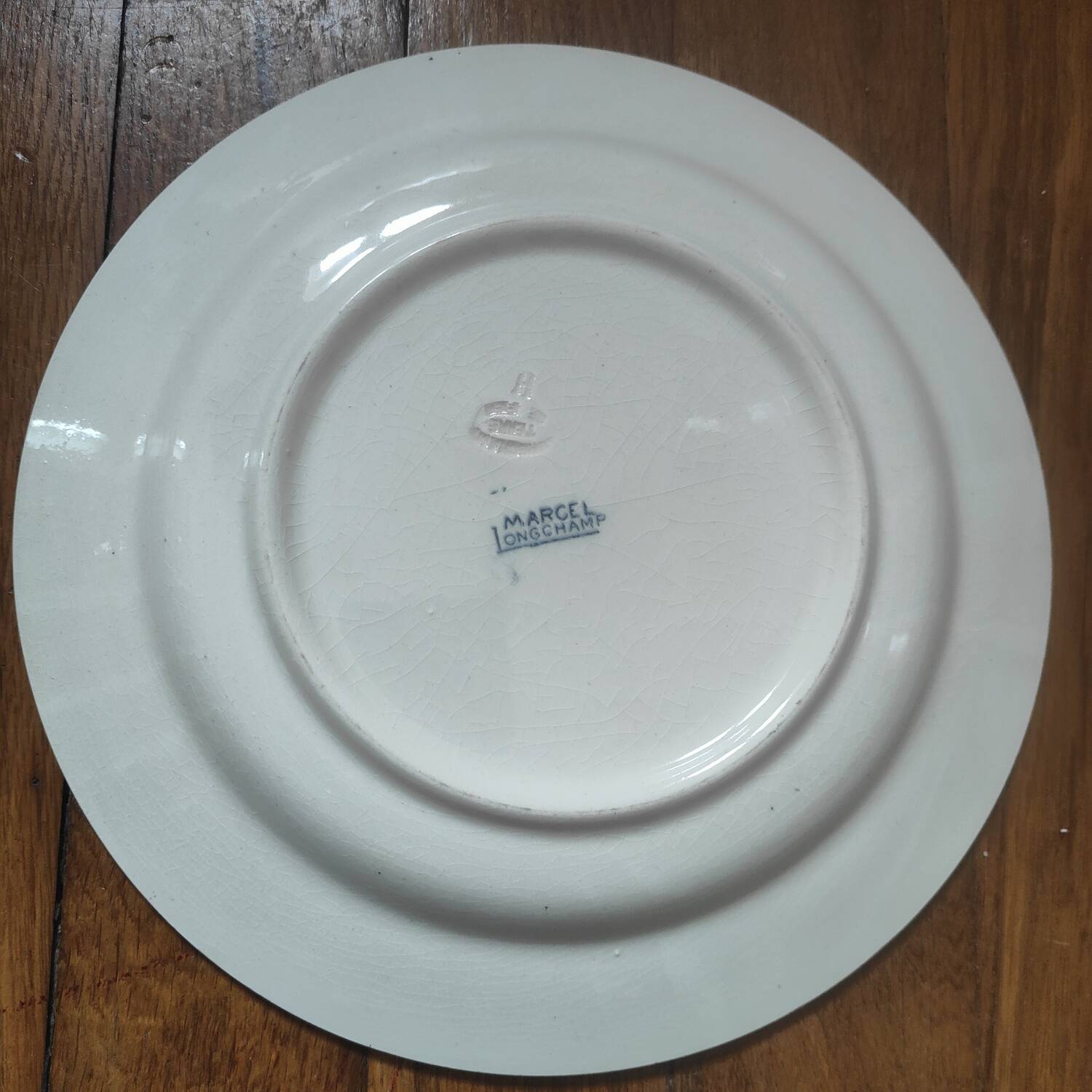 Longchamp ironstone plates