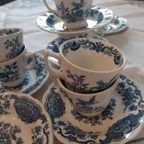 Ridgway English Cups and Saucers