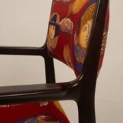 110 Chair by Gio Ponti and Fornasetti for Cassina, 1953