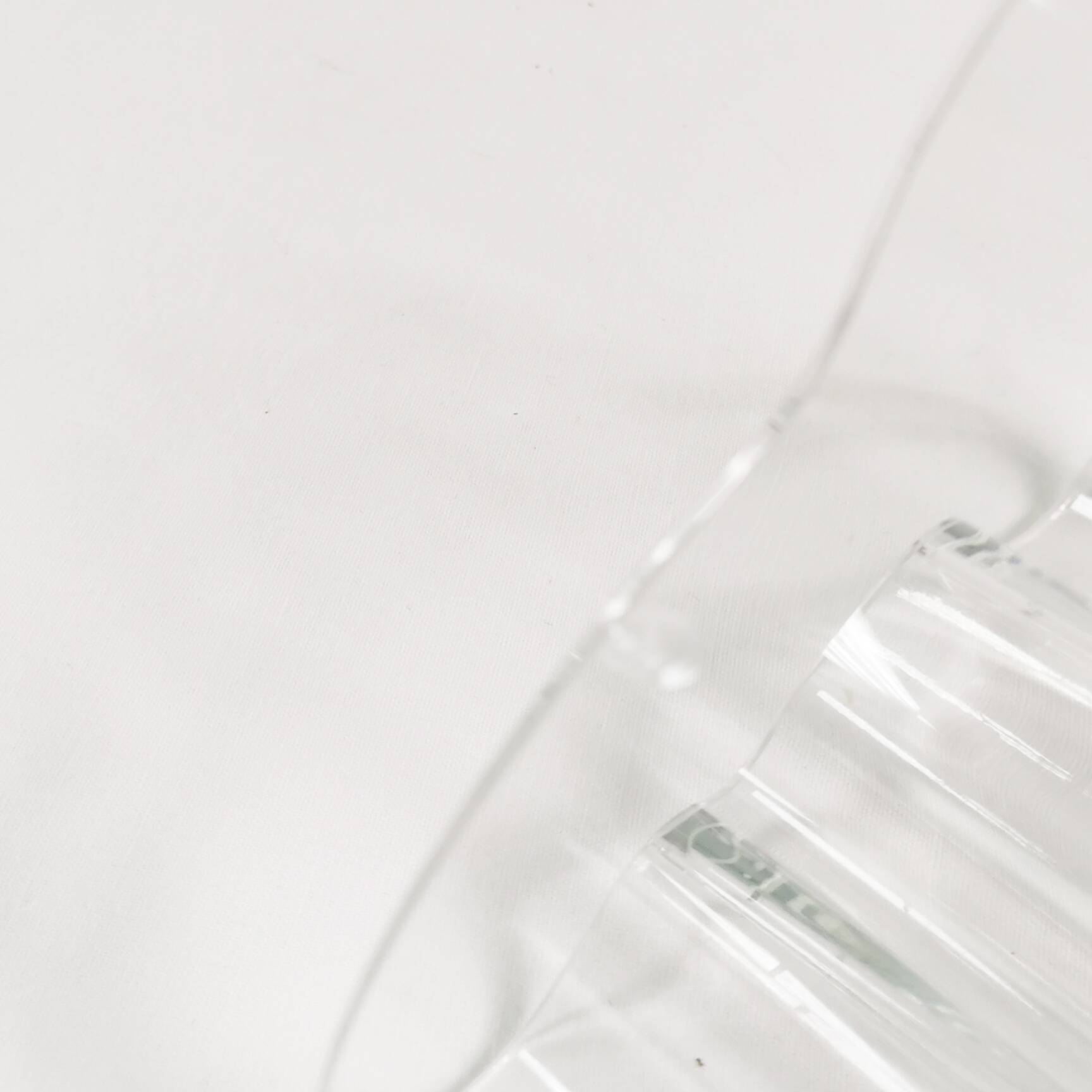 Mid Century pair of vases - glass vessels, Littala, designed by Alvar Aalto, Finland, 1980s.