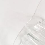 Mid Century pair of vases - glass vessels, Littala, designed by Alvar Aalto, Finland, 1980s.