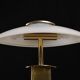 set Holtkotter Brass table lamps 1980s Germany
