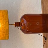 Vintage bottle lamp