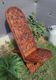 Old African wooden carved talking chair.