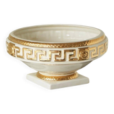 Large central piece Italian pottery in the style of Gianni Versace from the 1970s.
