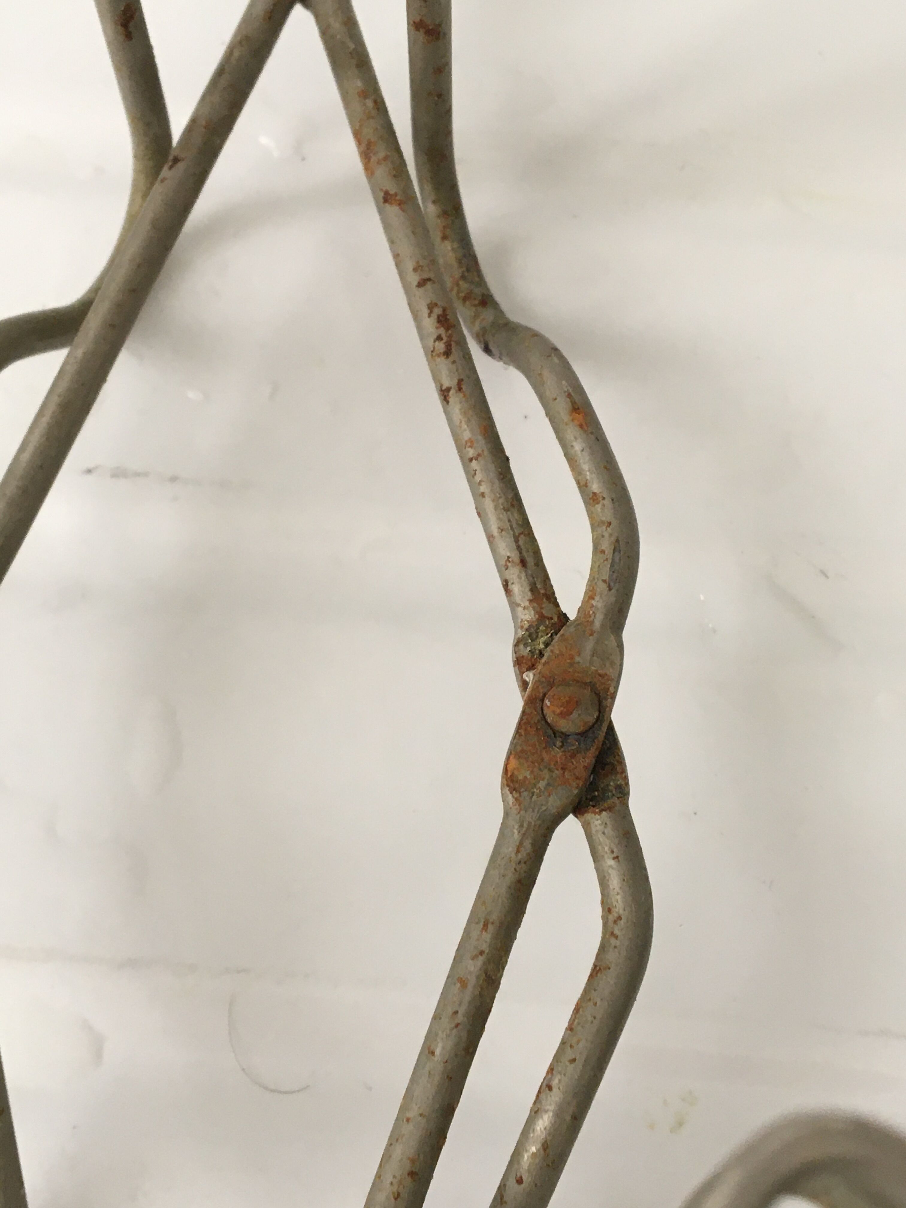 Vintage steel telescopic trifle