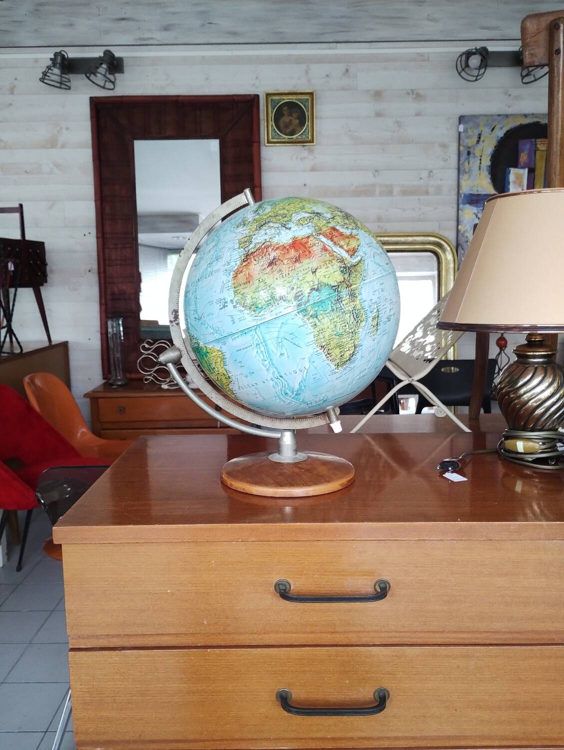 Earth globe