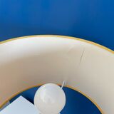 Metallic and yellow lamp