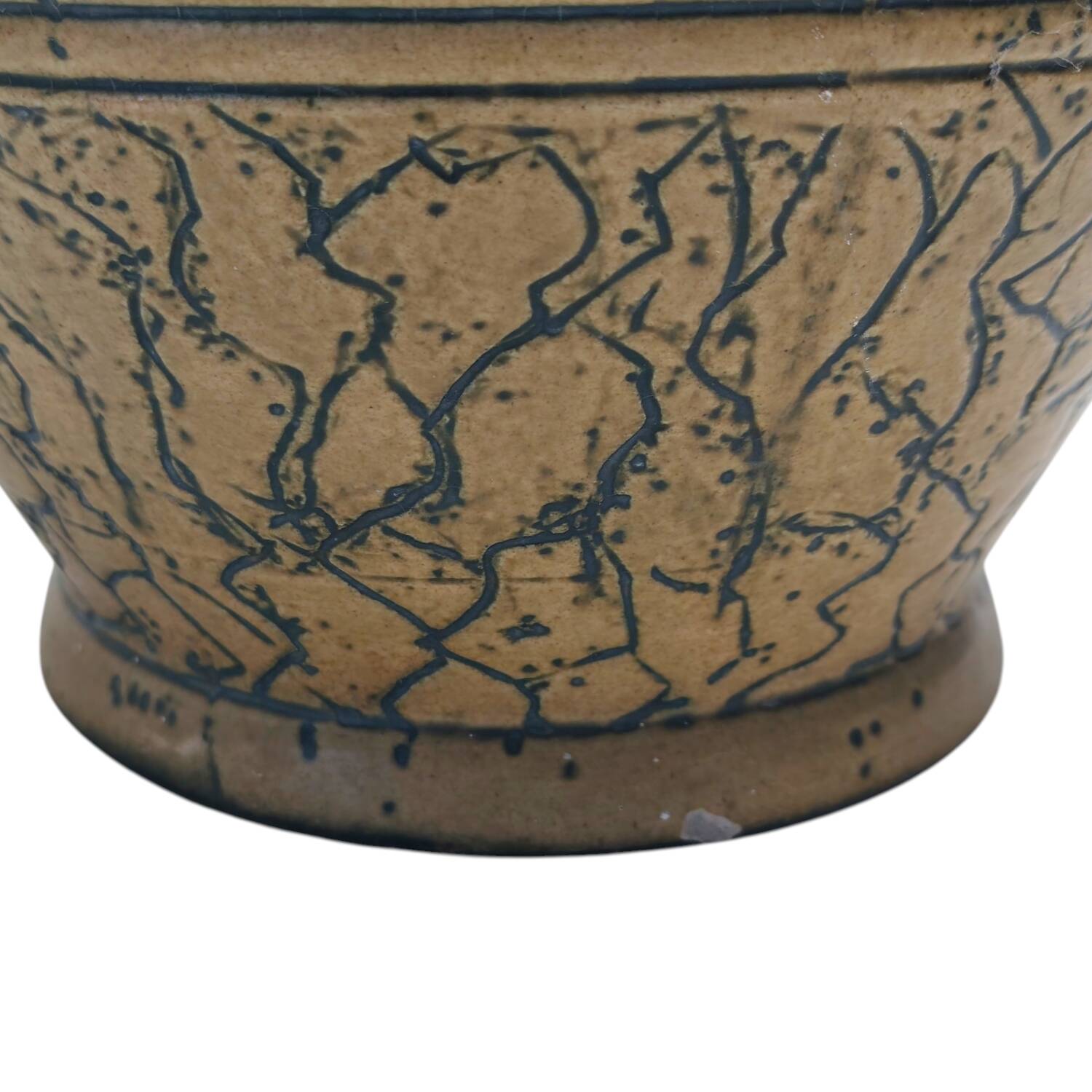 Vintage 1950s Jasba German Art Pottery Floor Vase –