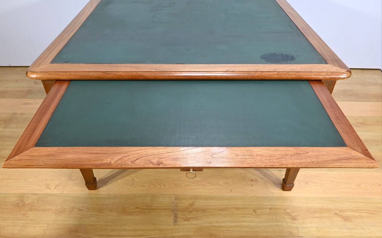 Important architect's desk in mahogany - 1920