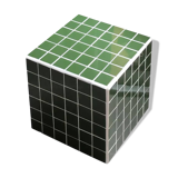 Cube ceramic side table