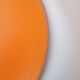 Chaise pivotante vintage pied tulipe orange
