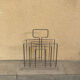 Chrome magazine rack