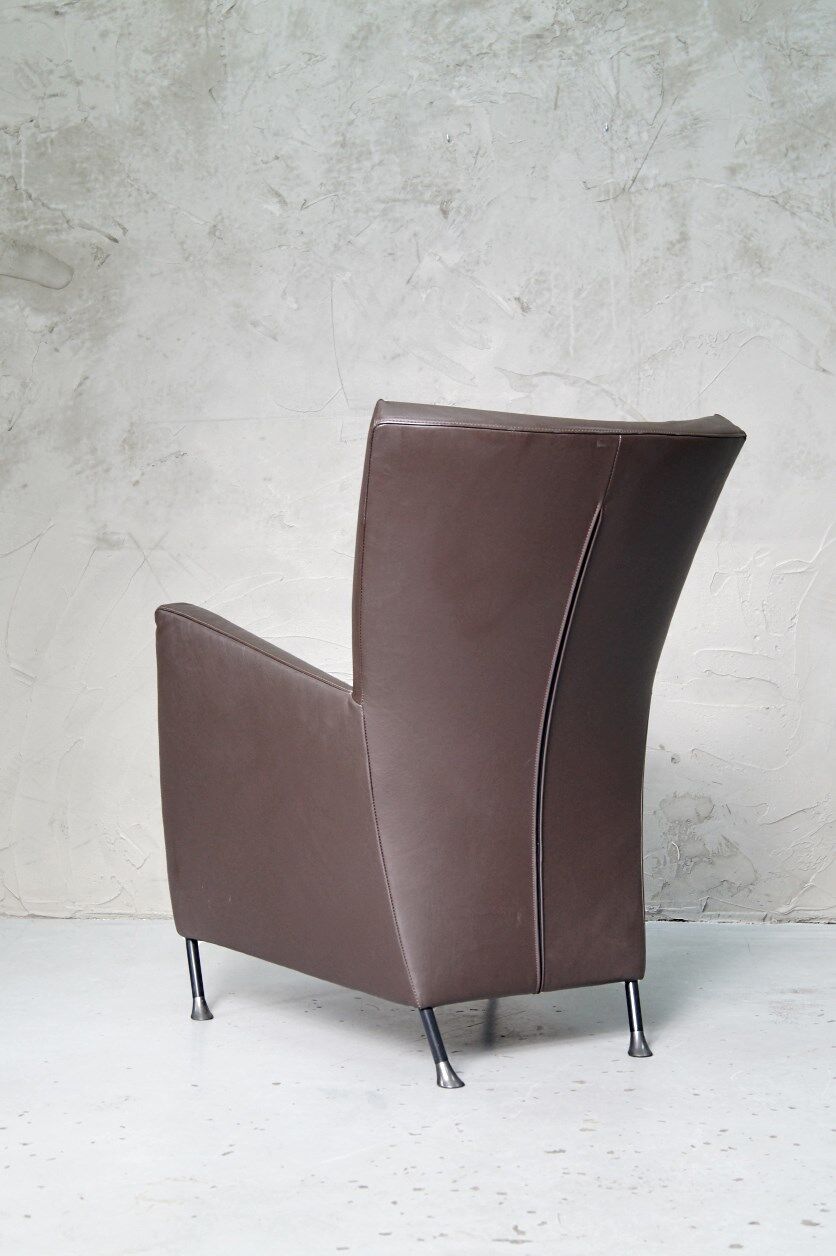Leather Windy easy chair by Gijs Papavoine for Montis, 1990s