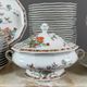 Bernardaud Limoges table service, "Hong-Kong" model, 53 pieces, 20th century.