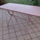 Table pliante de jardin