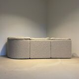 Modulair Vintage Bouclé Patchwork sofa by Desede, DS-11