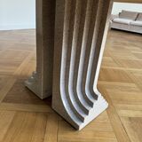 Table Granit Terrazzo, Plateau Oval