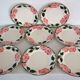 8 dessert plates Villeroy & Boch "Wild Rose", 1970