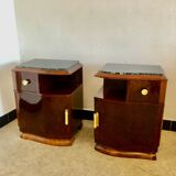 Pair of Art Deco bedside tables