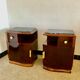 Pair of Art Deco bedside tables