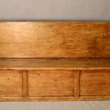 19th Century Spruce Bench Chest