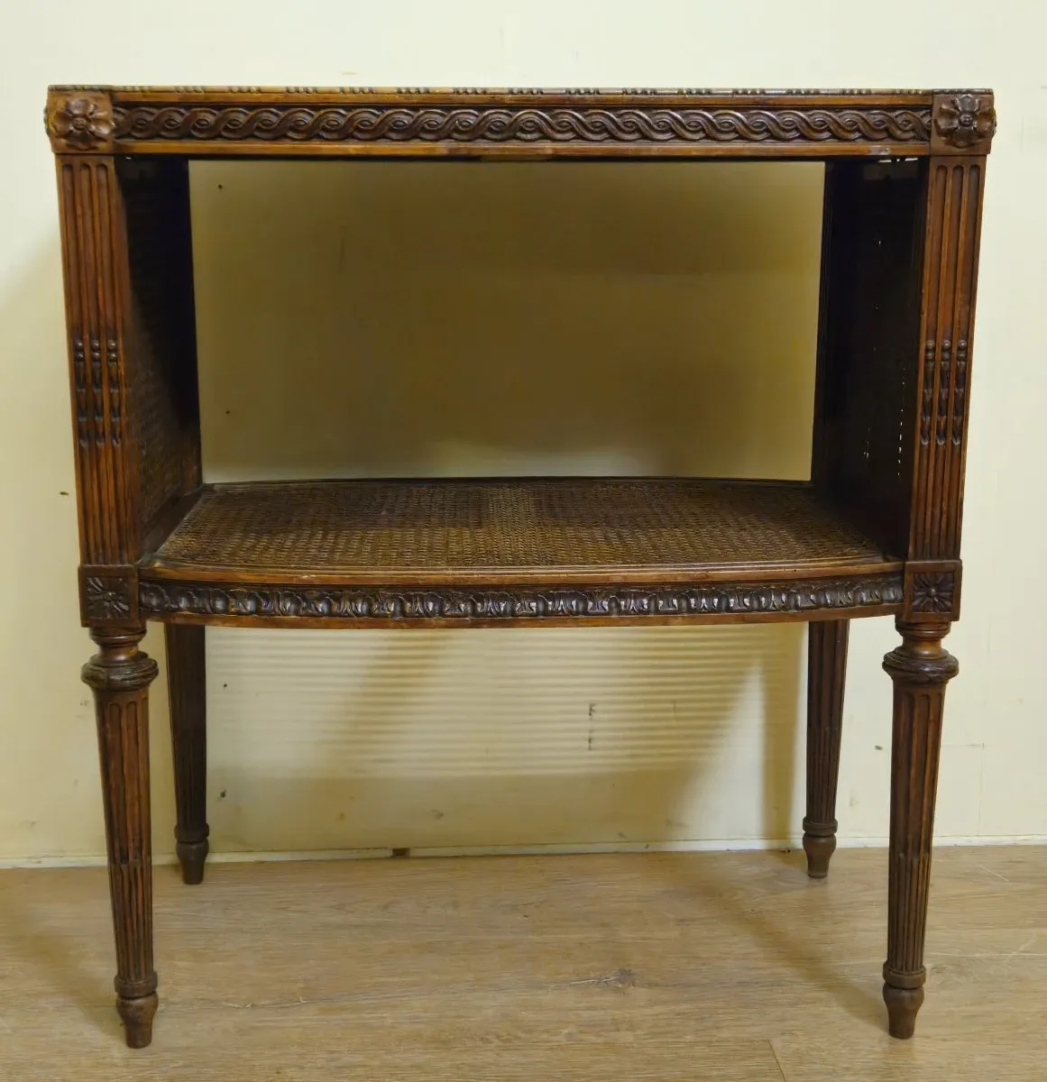 serving table / accent furniture in Louis XVI style – marble top