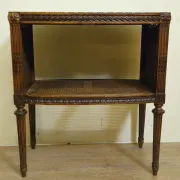 serving table / accent furniture in Louis XVI style – marble top