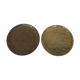 2 assiettes en grès pyrité Tiffoche