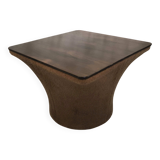 Vintage bedside table by Bernard Brunier.