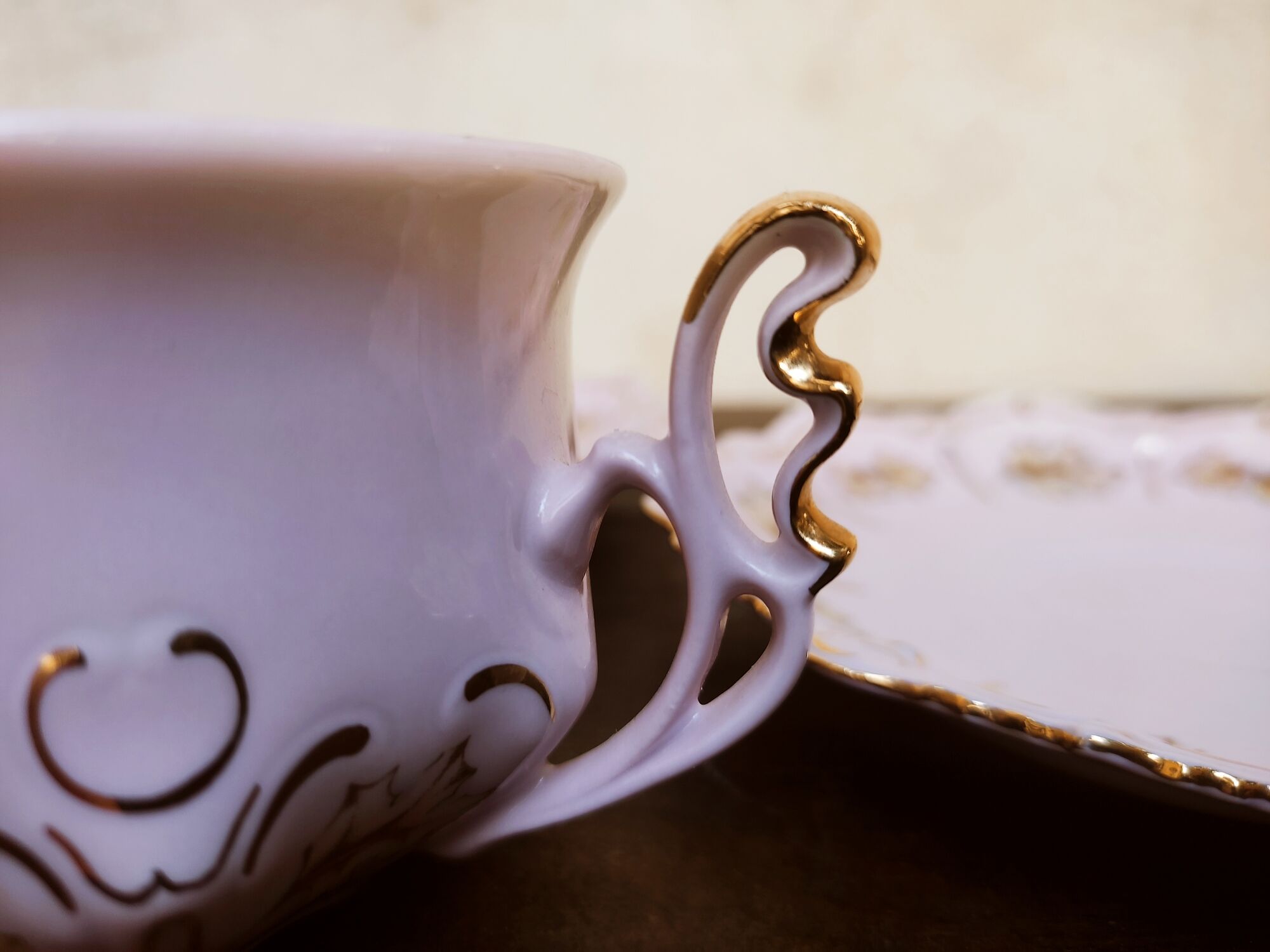Duo de tasses H & C en porcelaine tchèque