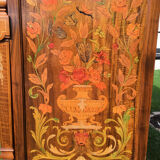 Commode en marqueterie de style restauration - XIXe