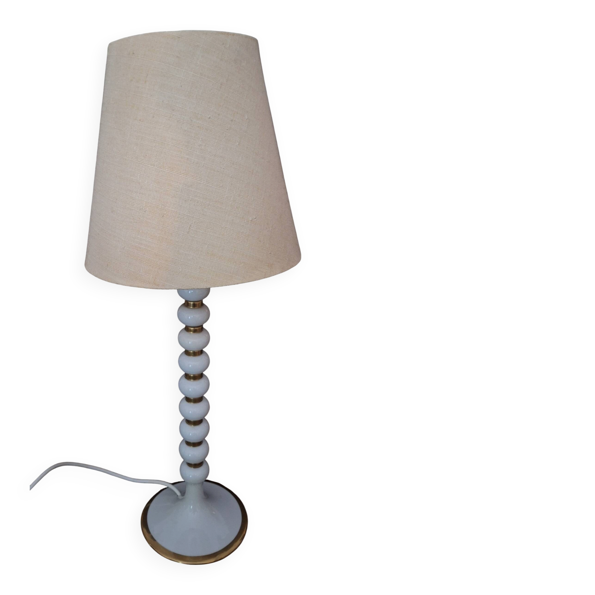 Mid century Italian table lamp with stacked spheres, 1970s
