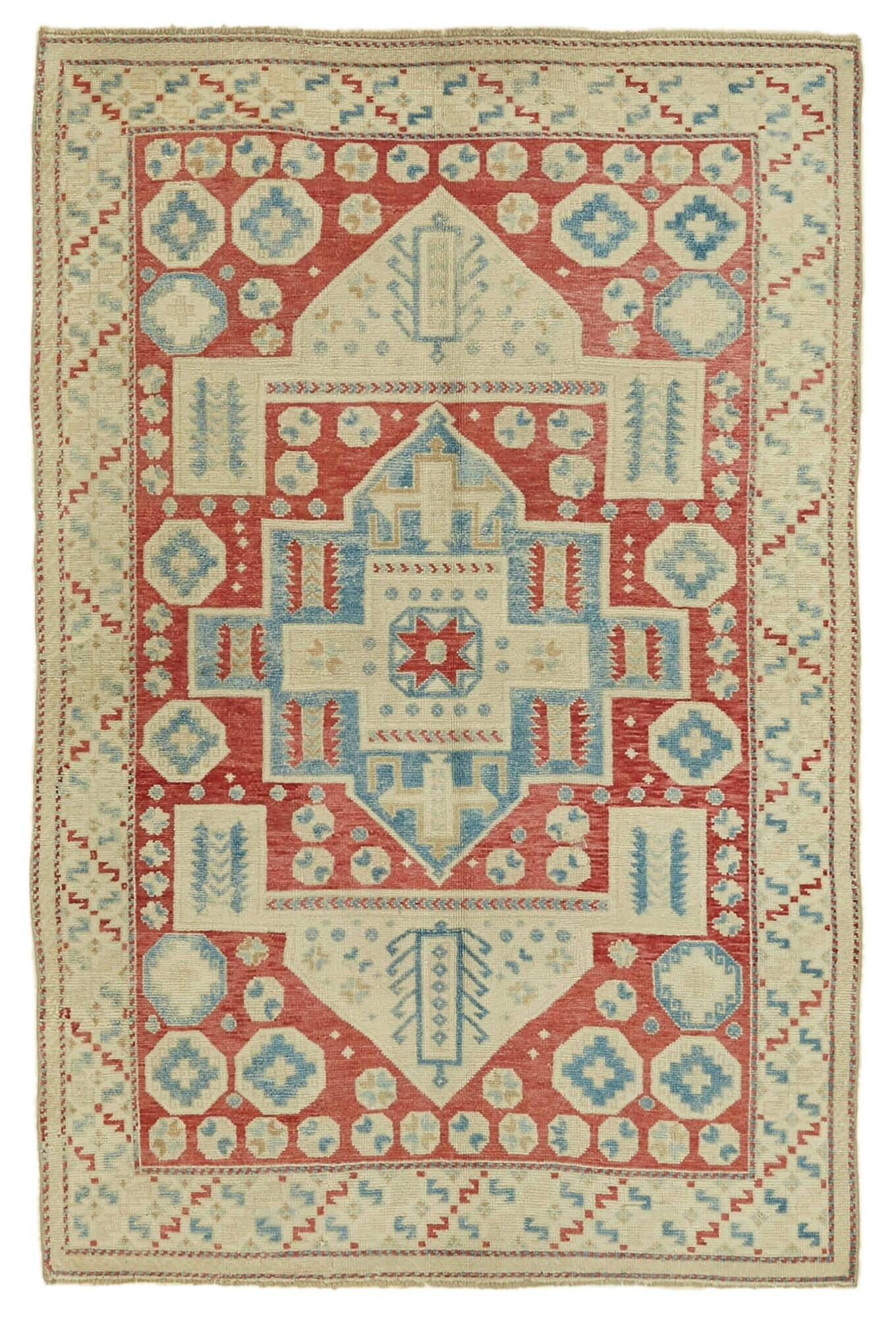 Turkish Vintage Anatolian Rug 139 cm x 217 cm